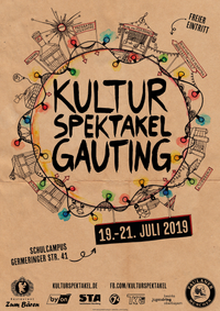 Kulturspektakel Gauting 2019 Poster