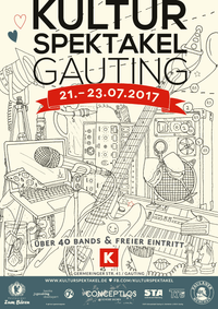 Kulturspektakel Gauting 2017 Poster
